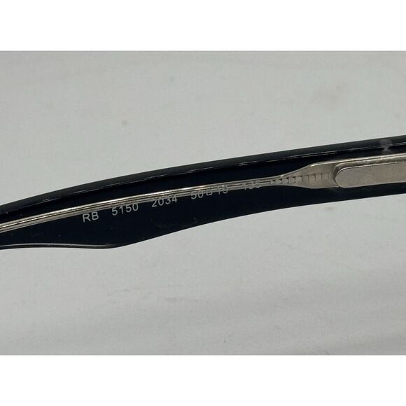 Ray-Ban Eyeglasses Women RB 5150 2034 Black/Clear Full Rim 50[]19 135 Frames. - Picture 5 of 6